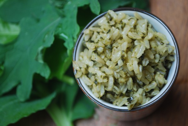 Green Rice - Cooking Them Healthy